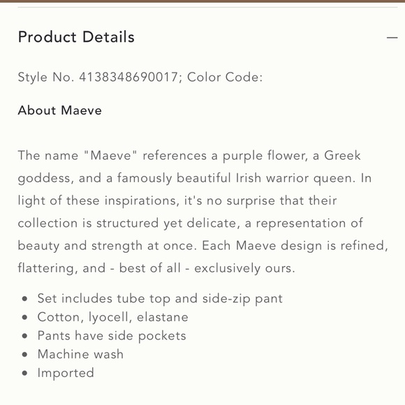 Maeve Anthropologie Cherry Print Cotton 2 Piece Crop Top Set NWT Size 6 - Picture 12 of 12